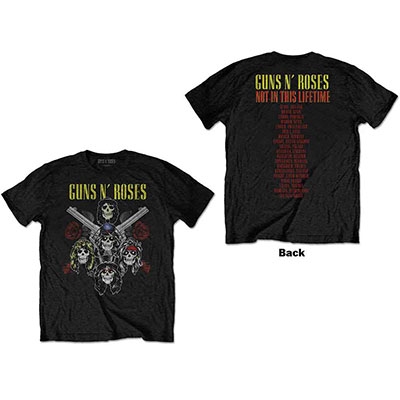 Guns N' Roses/Guns N' Roses Pistols & Roses (Back Print) T