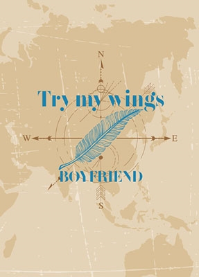 BOYFRIEND/Try my wings メンバー別ジャケット盤 (ヒョンソン)＜初回 