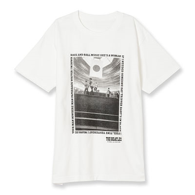 The Beatles/The Beatles Live In Japan 1966 Photo S/S Tee White/Sサイズ