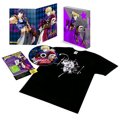 鈴木健一 アニメ監督 ジョジョの奇妙な冒険 Vol 3 Blu Ray Disc Tシャツ 初回生産限定版