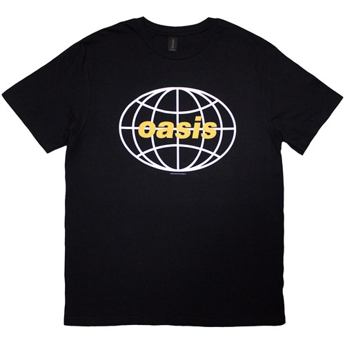 Oasis/Oasis Globe Logo (Black) M[OASTS-41MBM]