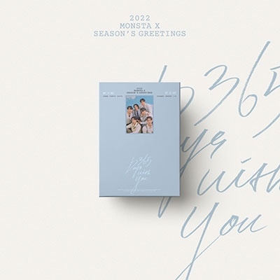 MONSTA X/MONSTA X 2022 SEASON'S GREETINGS- DESK CALENDAR PACKAGE 