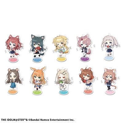 BOX 10個入り　学園アイドルマスター(学マス) トコトコアクリルスタンド 初星学園/学園アイドルマスター トコトコアクリルスタンド (10個