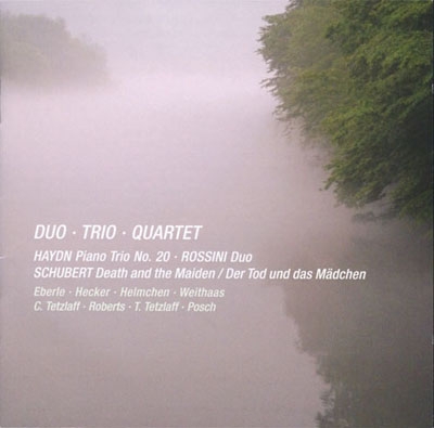 Haydn: Piano Trio No.34; Rossini: Duo for Cello & Double Bass; Schubert: String Quartet No.14 "Death and the Maiden"