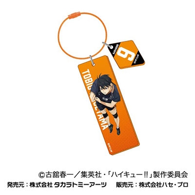 劇場版ハイキュー!! ゴミ捨て場の決戦 ワイヤープレートキーホルダー02 影山 飛雄