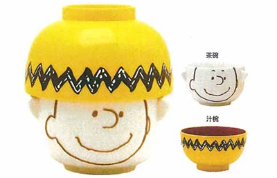 Snoopy 汁椀 茶碗セット チャーリー ブラウン