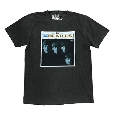Meet The Beatles! Tee Black Lサイズ