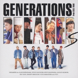 GENERATIONS from EXILE TRIBE/DREAMERS CD+DVD[RZCD-86909B]
