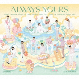 SEVENTEEN/SEVENTEEN JAPAN BEST ALBUMALWAYS YOURS 2CD+PHOTO BOOKϡC[POCS-39038]