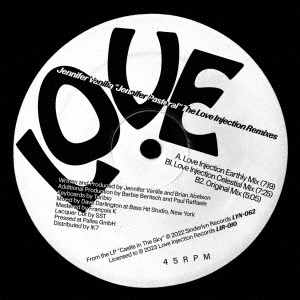 Jennifer Vanilla/Jennifer Pastoral (Love Injection Remixes)[LIR-010JV]