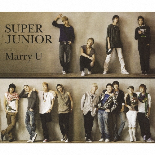 SUPER JUNIOR MARRY U CD ジャケカ　キュヒョン　ヒチョル Special Single -Marry U- ［CD+DVD］/SUPER JUNIOR