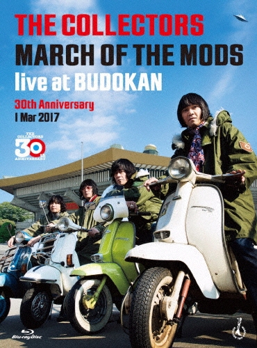 THE COLLECTORS MARCH OF THE MODS live at BUDOKAN 30th Anniversary 1 Mar 2017 [Blu-ray Disc+2CD]