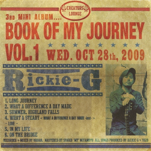 Rickie-G/BOOK OF MY JOURNEY VOL.1̾ס[RZCD-46384]