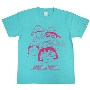 ちびまる子ちゃん × TOWER RECORDS T-shirt Mint Green/Lサイズ