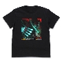 怪獣8号 フルカラーTシャツ/BLACK-M