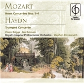 MOZART:HORN CONCERTOS NO.1-NO.4/HAYDN:TRUMPET CONCERTO:STEPHEN KOVACEVICH(cond)/ROYAL LIVERPOOL PHILHARMONIC ORCHESTRA/ETC