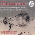Shostakovich: Sonate violoncelle et piano, etc / Prause, etc
