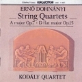 Dohnanyi: String Quartets Nos 1 and 2