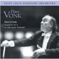 Bruckner: Symphony No.4 "Romantic" (4/19-21/2001) / Hans Vonk(cond), St. Louis SO