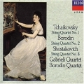 Tchaikovsky: String Quartet No.1; Borodin: String Quartet No.2; Shostakovich: String Quartet No.8