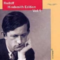Rudolf Hindemith Edition Vol.1 -Piano Works/String Quartets/Sextett -Serenade/etc:Jutta Muller-Vornehm(p)/G.A.Albrecht(cond)/Bremen State Philharmonic Orchestra