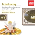 TCHAIKOVSKY:SYMPHONY NO.6/SWAN LAKE SUITE:HERBERT VON KARAJAN(cond)/PHILHARMONIA ORCHESTRA