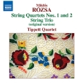 Miklos Rozsa: String Quartets Nos. 1 & 2