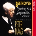 Beethoven: Symphonies no 1 & 3 / Peter Maag, Padova e Veneto