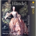 Handel : Cantatas & Trio Sonatas -Trio Sonata HWV.388, Pensieri notturni di Filli HWV.134, etc (10/1990) / Musica Alta Ripa, Johanna Koslowsky(S)