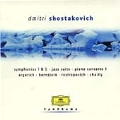 Shostakovich: Symphony No.1, No.5, Piano Concerto No.1, etc / Leonard Berntein(cond), Chicago Symphony Orchestra, Mstislav Rostropovich(vc), Martha Argerich(p), etc