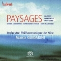 Paysages -Massenet: Scenes Alsaciennes; G.Charpentier: Impressions d'Italie; Saint-Saens: Suite Algerienne  / Marco Guidarini(cond), Nice Philharmonic