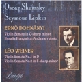 VIOLIN SONS:DOHNANYI/WEINER