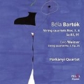 Bartok: String Quartets No.3 Sz.85, No.4 Sz.91; L.Weiner: Pastorale, Fantasy & Fugue Op.26  / Parkanyi Quartet