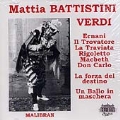 MATTIA BATTISTINI SINGS VERDI ARIAS:UN BALLO IN MASCHERA/ERNANI/DON CARLO/ETC:M.BATTISTINI(Br)