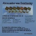 Zemlinsky: Lyrische Symphony; Maeterlinck Lieder