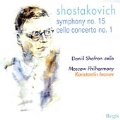 SHOSTAKOVICH:SYMPHONY NO.15/CELLO CONCERTO NO.1:SHAFRAN,D./IVANOV,K./MOSCOW PO