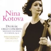 DVORAK:CELLO CONCERTO/SERENADE FOR WINDS:NINA KOTOVA(vc)/ANDREW LITTON(cond)/PHILHARMONIA ORCHESTRA DVORAK:CELLO CONCERTO/SERENADE FOR WINDS:NINA KOTOVA(vc)/ANDREW LITTON(cond)/PHILHARMONIA ORCHESTRA