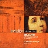 INVITATION  Brossard: Cantiques Sacrez /Parlement de Musique