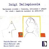 Dallapiccola: Tartiniana Seconda, Intermezzo e Adagio, Due Studi