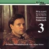 Mozart: Piano Concertos Nos 11,12 and 13