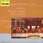 Bruckner: Mass No 3; Puccini: Mottetto per San Paolino