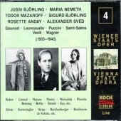 Vienna State Opera Live Vol 4 - 1933-1942 Vienna State Opera Live Vol 4 - 1933-1942