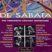 Ravel : Bolero etc , Rachmaninov , R.Strauss / de Sabata , NYP , Stockholm PO etc