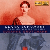 Clara Schumann:Complete Works for Solo Piano:Susanne Grutzmann(p)