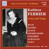 㥹꡼󡦥եꥢ/Kathleen Ferrier - Arias and Songs[8112071]