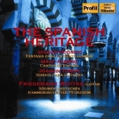 The Spanish Heritage -Rodrigo, Albeniz, Turina / Friedemann Wuttke(g), Sebastian Tewinkel(cond), South West German Chamber Orchestra, Pforzheim The Spanish Heritage -Rodrigo, Albeniz, Turina / Friedemann Wuttke(g), Sebastian Tewinkel(cond), South West German Chamber Orchestra, Pforzheim