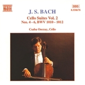 Bach: Cello Suites Vol 2 / Csaba Onczay