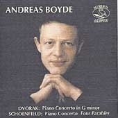 Dvorak & Schoenfeld: Piano Concertos / Andreas Boyde(p), Johannes Fritzch(cond), Freiburg Philharmonic Orchestra 