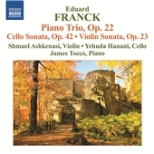 롦奱ʡ/E.Franck Piano Trio Op.22, Cello Sonata Op.42, Violin Sonata Op.23[8572480]