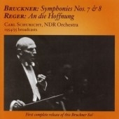 Schuricht, Carl/North German Radio Symphony Orchestra Hamburg/Bruckner Symphonies Nos. 7 &8 Reger An die Hoffnung[M&A1172]